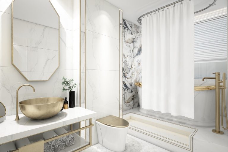 Дизайн ванной комнаты: обычность превращена в роскошь