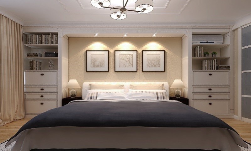 Пример дизайна спальни в классическом стиле 3